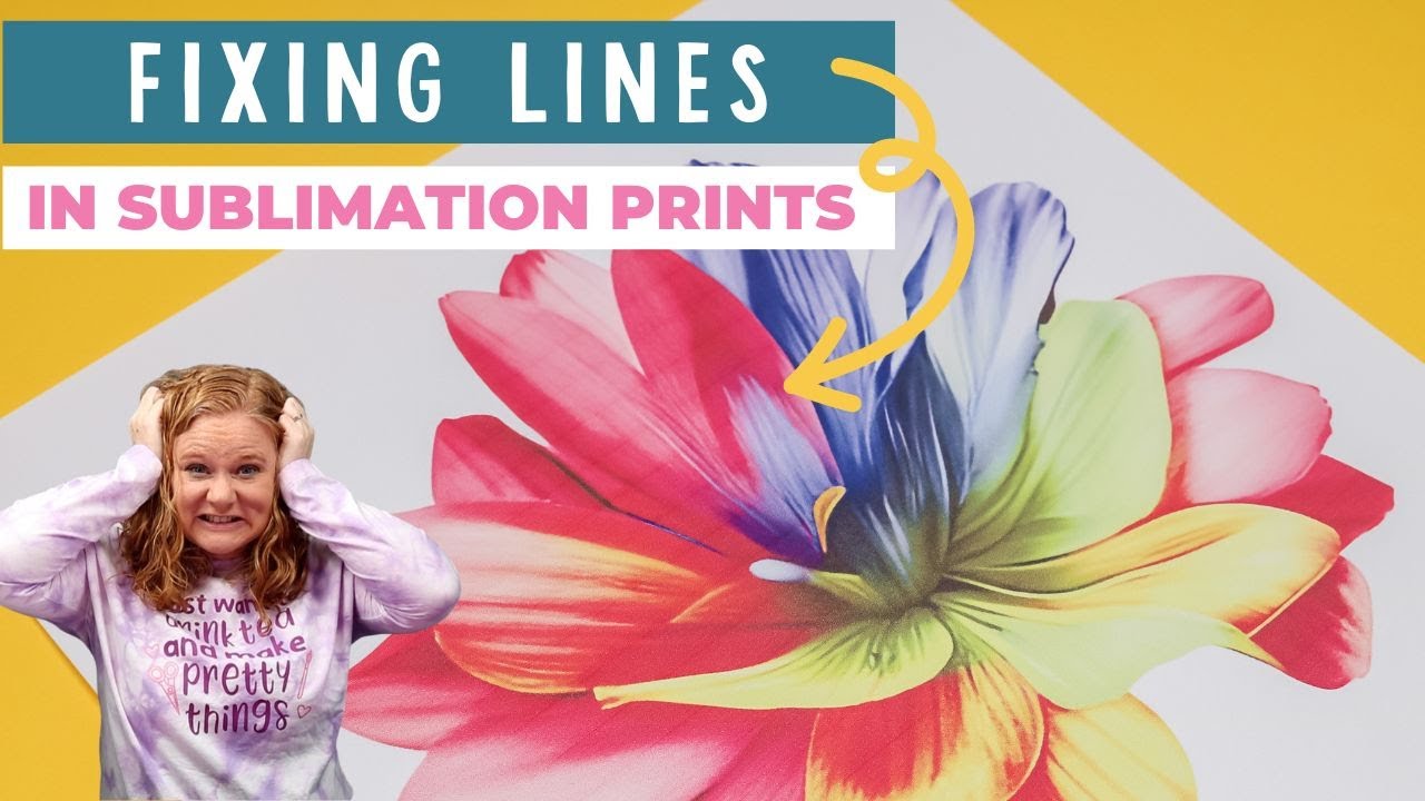 How To Fix Lines In Sublimation Prints   Angie Holden The Country Chic