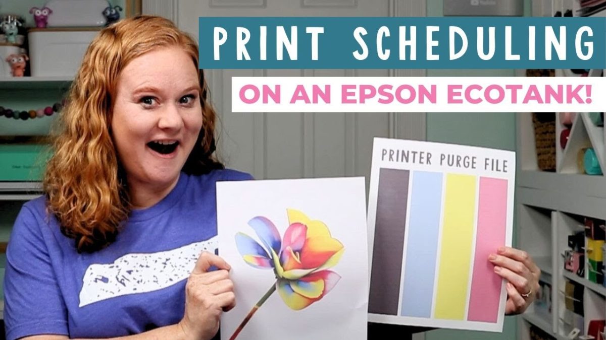 How to Schedule Prints on an Epson EcoTank (No more clogs!)