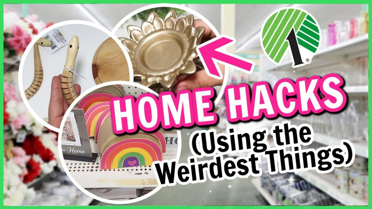 Using Crazy *Weird* Dollar Tree Items to make these insanely BRILLIANT HOME HACKS + DIYS 2023