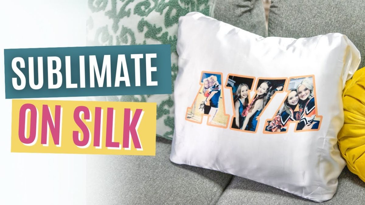 YOU CAN SUBLIMATE ON SILK?! 😏 WATCH & FIND OUT!